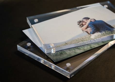 personalized acrylic photo frame